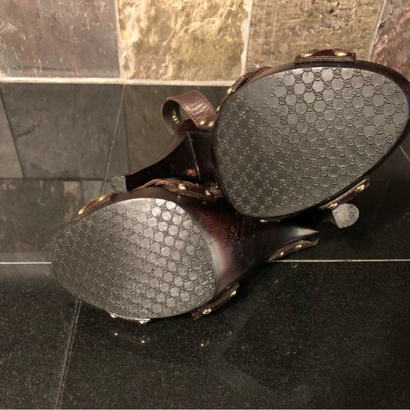 Gucci braided platform sandals - Picture 15 of 15